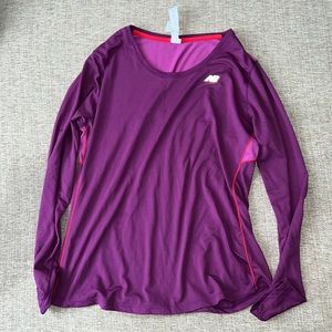 Large New Balance NBDry Long Sleeve Running Shirt